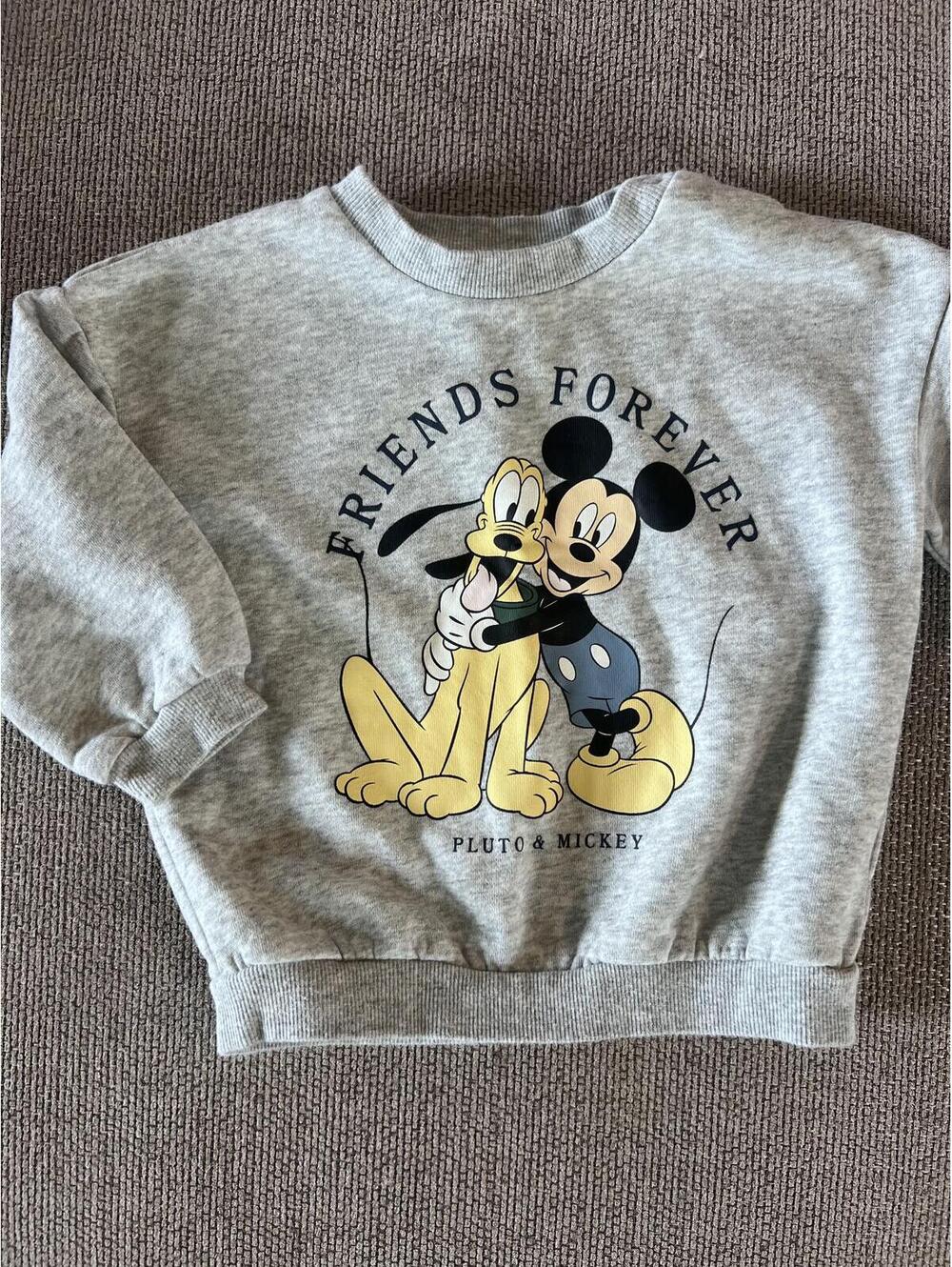 H&M Mickey Crewneck Sweatshirt